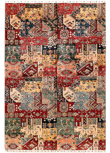 Multi Colored Kazak 6' 9 x 9' 11 - SKU 71278