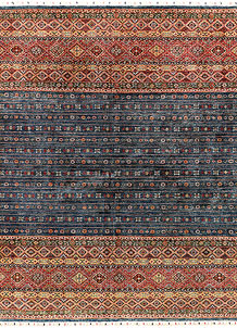 Multi Colored Kazak 6' 10 x 9' 9 - SKU 71279