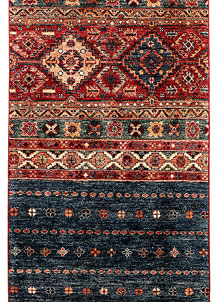 Multi Colored Kazak 2' 7 x 9' 10 - SKU 71288