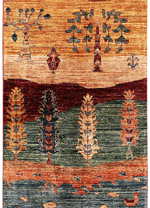 Multi Colored Kazak 2' 7 x 6' 9 - SKU 71297