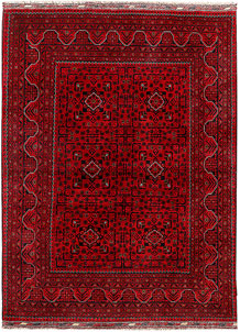 Firebrick Khal Mohammadi 4' 10 x 6' 6 - SKU 71306