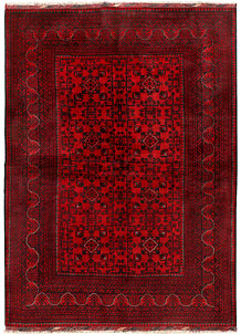 Firebrick Khal Mohammadi 5' 6 x 7' 9 - SKU 71309