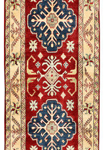 Firebrick Kazak 2' 6 x 16' 9 - SKU 71319