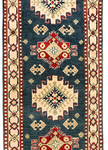 Cadet Blue Kazak 2' 7 x 9' 9 - SKU 71324