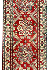 Firebrick Kazak 2' 7 x 15' 8 - SKU 71325