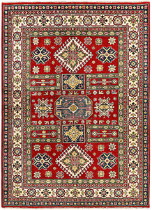 Red Kazak 4' 10 x 6' 11 - SKU 71330