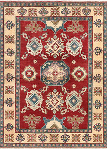 Firebrick Kazak 4' 10 x 6' 8 - SKU 71331