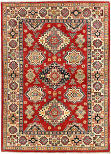 Red Kazak 4' 10 x 6' 11 - SKU 71337