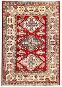 Firebrick Kazak 4' 9 x 6' 9 - SKU 71342