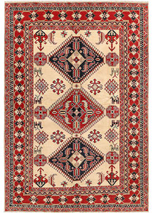 Blanched Almond Kazak 8' 2 x 11' - SKU 71358