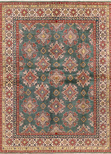 Cadet Blue Kazak 7' 9 x 10' 4 - SKU 71360