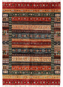 Multi Colored Kazak 5' 7 x 7' 10 - SKU 71389