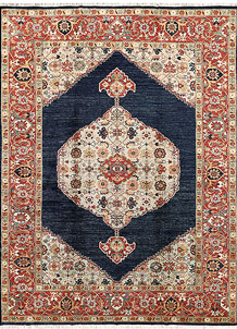 Midnight Blue Ziegler 8' 8 x 11' 7 - SKU 71419