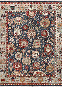 Midnight Blue Ziegler 8' x 9' 10 - SKU 71431