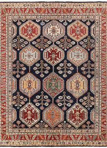 Multi Colored Ziegler 7' 11 x 9' 7 - SKU 71460