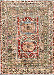 Multi Colored Mamluk 5' x 6' 10 - SKU 71479