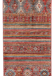 Multi Colored Kazak 2' 9 x 10' 2 - SKU 71540