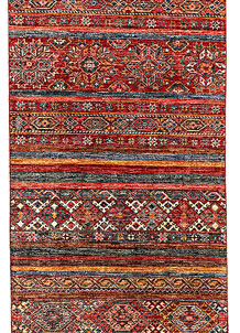 Multi Colored Kazak 2' 9 x 9' 10 - SKU 71543