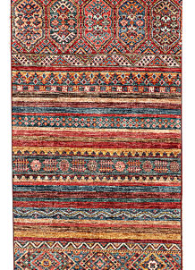 Multi Colored Kazak 2' 8 x 9' 9 - SKU 71544