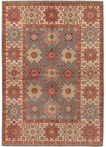 Cadet Blue Kazak 5' 6 x 7' 9 - SKU 71569