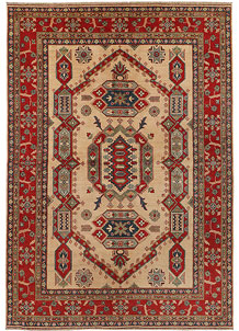 Wheat Kazak 6' 9 x 9' 7 - SKU 71574