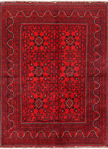 Red Khal Mohammadi 4' 10 x 6' 6 - SKU 71625