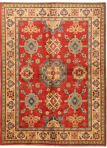 Orange Red Kazak 5' 1 x 6' 9 - SKU 71682