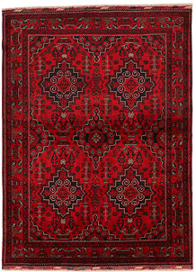 Firebrick Khal Mohammadi 4' 10 x 6' 6 - SKU 71781