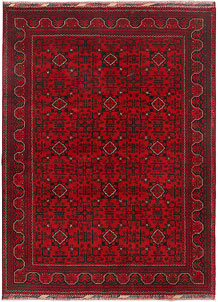 Firebrick Khal Mohammadi 5' 7 x 7' 8 - SKU 71785