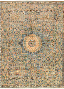 Multi Colored Mamluk 4' 9 x 6' 5 - SKU 71963