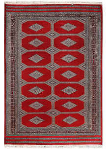 Red Jaldar 5' 3 x 7' 4 - SKU 72022