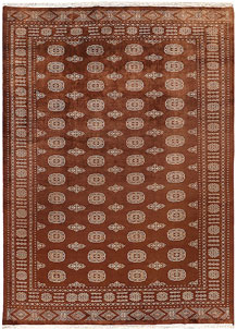 Saddle Brown Bokhara 6' 4 x 8' 10 - SKU 72029