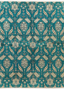 Darkcyan Suzani 7' 10 x 10' 2 - SKU 72060