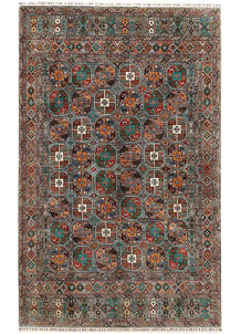 Multi Colored Kazak 9' 2 x 12' 5 - SKU 72411