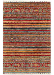 Multi Colored Kazak 6' 9 x 10' 2 - SKU 72428