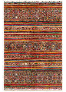 Multi Colored Kazak 6' 9 x 9' 11 - SKU 72429