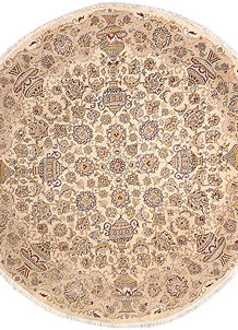 Blanched Almond Sultanabad 6' 1 x 6' 1 - SKU 72446