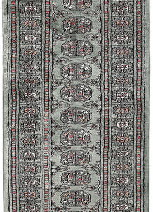 Cadet Blue Bokhara 2' 2 x 5' 9 - SKU 72550