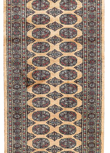 Navajo White Bokhara 2' 6 x 10' - SKU 72581