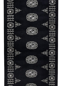 Black Bokhara 2' 7 x 19' 5 - SKU 72651