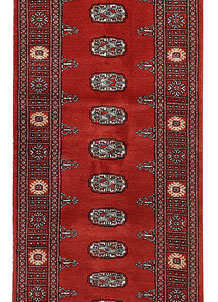 Firebrick Bokhara 2' 6 x 9' 10 - SKU 72667