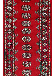 Firebrick Bokhara 2' 6 x 9' 7 - SKU 72684