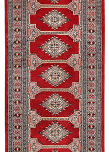 Firebrick Bokhara 2' 7 x 10' 2 - SKU 72687