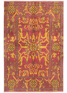 Light Coral Suzani 6' 1 x 9' 1 - SKU 72717