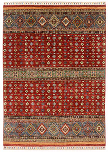 Multi Colored Kazak 5' x 6' 10 - SKU 72732