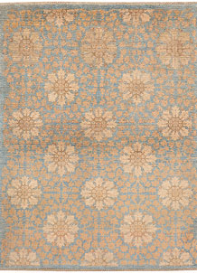 Light Slate Grey Ikat 4' 9 x 6' 3 - SKU 72740
