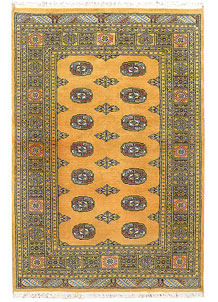 Goldenrod Bokhara 4' x 6' 2 - SKU 72752