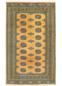 Goldenrod Bokhara 4' 2 x 6' 3 - SKU 72755