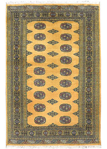 Goldenrod Bokhara 4' x 6' - SKU 72756