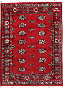 Firebrick Bokhara 4' 1 x 5' 4 - SKU 72789